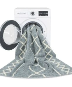 Lorena Canals Tapis Coton Lavable Vintage Bleu 120x160cm -Boutique KidKraft tapis coton lavable vintage bleu 120x160cm 11