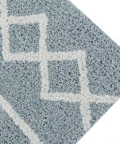 Lorena Canals Tapis Coton Lavable Vintage Bleu 120x160cm -Boutique KidKraft tapis coton lavable vintage bleu 120x160cm 9