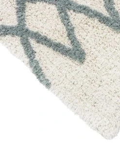 Lorena Canals Tapis Coton Lavable Vintage Bleu 170x240cm -Boutique KidKraft tapis coton lavable vintage bleu 170x240cm 2