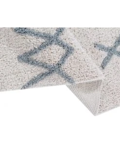 Lorena Canals Tapis Coton Lavable Vintage Bleu 170x240cm -Boutique KidKraft tapis coton lavable vintage bleu 170x240cm 4