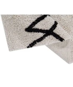 Lorena Canals Tapis Coton Lavable Vintage Noir 120x160cm -Boutique KidKraft tapis coton lavable vintage noir 120x160cm 2