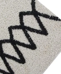 Lorena Canals Tapis Coton Lavable Vintage Noir 120x160cm -Boutique KidKraft tapis coton lavable vintage noir 120x160cm 4