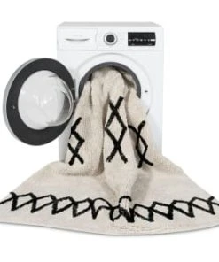 Lorena Canals Tapis Coton Lavable Vintage Noir 120x160cm -Boutique KidKraft tapis coton lavable vintage noir 120x160cm 5