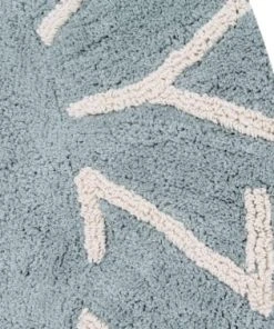 Lorena Canals Tapis Coton Motif Alphabet Bleu D150cm -Boutique KidKraft tapis coton motif alphabet bleu d150cm 2