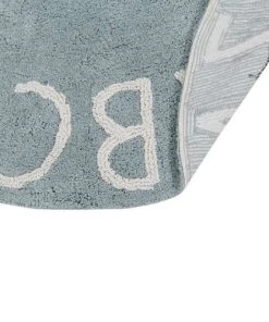 Lorena Canals Tapis Coton Motif Alphabet Bleu D150cm -Boutique KidKraft tapis coton motif alphabet bleu d150cm 3