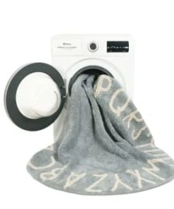 Lorena Canals Tapis Coton Motif Alphabet Bleu D150cm -Boutique KidKraft tapis coton motif alphabet bleu d150cm 4