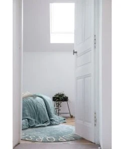 Lorena Canals Tapis Coton Motif Alphabet Bleu D150cm -Boutique KidKraft tapis coton motif alphabet bleu d150cm 5