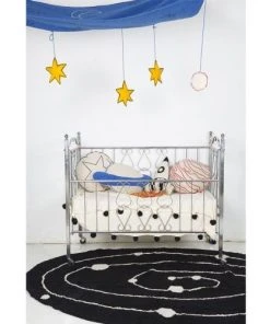 Lorena Canals Tapis Coton Motif Galaxie 140x200cm 12 Lorena Canals Tapis Coton Motif Galaxie 140x200cm -Boutique KidKraft tapis coton motif galaxie 140x200cm 4