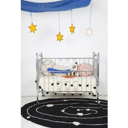 Lorena Canals Tapis Coton Motif Galaxie 140x200cm 7 Lorena Canals Tapis Coton Motif Galaxie 140x200cm – Image 5