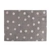 Lorena Canals Tapis Coton Motif Pois 3 Couleurs Gris-rose 120x160 -Boutique KidKraft tapis coton motif pois 3 couleurs gris rose 120x160 1
