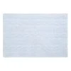 Lorena Canals Tapis Coton Motif Tresse Bleu 120x80