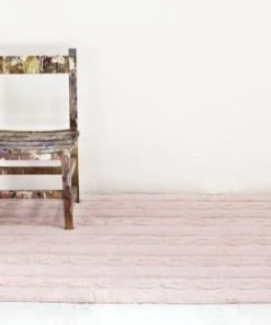 Lorena Canals Tapis Coton Motif Tresse Rose 120x160 -Boutique KidKraft tapis coton motif tresse rose 120x160 3