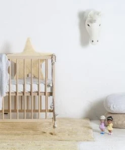 Lorena Canals Tapis Coton Motif Tresse Vanille 120x80 -Boutique KidKraft tapis coton motif tresse vanille 120x80 5