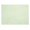 Lorena Canals Tapis Coton Motif Tresse Vert 120x160