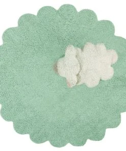 Lorena Canals Tapis Coton Relief Mouton D140cm