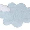 Lorena Canals Tapis Coton Relief Nuage Bleu 110x170 -Boutique KidKraft tapis coton relief nuage bleu 110x170 1