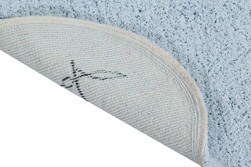 Lorena Canals Tapis Coton Relief Nuage Bleu 110x170 5 Lorena Canals Tapis Coton Relief Nuage Bleu 110x170 – Image 3