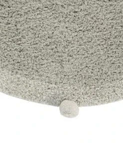 Lorena Canals Tapis Coton Rond Lavable Brun à Pompons D120cm -Boutique KidKraft tapis coton rond lavable brun a pompons d120cm 4