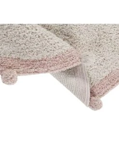 Lorena Canals Tapis Coton Rond Lavable Nude à Pompons D120cm -Boutique KidKraft tapis coton rond lavable nude a pompons d120cm 4