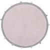 Lorena Canals Tapis Coton Rond Rose Clair D120 -Boutique KidKraft tapis coton rond rose clair d120