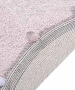Lorena Canals Tapis Coton Rond Rose Clair D120 10 Lorena Canals Tapis Coton Rond Rose Clair D120 -Boutique KidKraft tapis coton rond rose clair d120 2