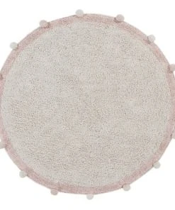 Lorena Canals Tapis Coton Rond Rose Clair D120 12 Lorena Canals Tapis Coton Rond Rose Clair D120 -Boutique KidKraft tapis coton rond rose clair d120 4