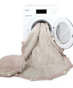 Lorena Canals Tapis Coton Rond Rose Clair D120 13 Lorena Canals Tapis Coton Rond Rose Clair D120 -Boutique KidKraft tapis coton rond rose clair d120 5