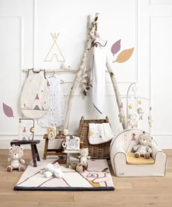 Sauthon Tapis De Chambre Enfant Tipi 130x90cm En Acrylique Beige -Boutique KidKraft tapis de chambre enfant tipi 130x90cm en acrylique beige 3
