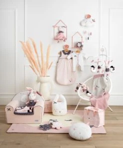 Sauthon Tapis De Chambre Nuage Taille 130x90cm En Acrylique Rose -Boutique KidKraft tapis de chambre nuage taille 130x90cm en acrylique rose 3