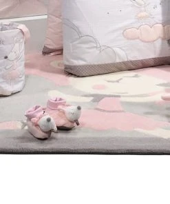 Sauthon Tapis De Chambre Tufté 130x90cm En Acrylique Rose -Boutique KidKraft tapis de chambre tufte 130x90cm en acrylique rose 2