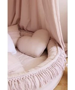 Lignea Kids Tapis De Jeu à Franges Rose Poudré -Boutique KidKraft tapis de jeu a franges rose poudre 1