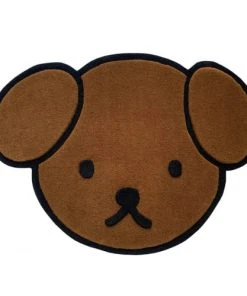 Mr. Maria Tapis De Sol Ours Tissu Marron