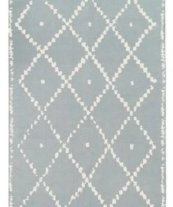 AFK Living Tapis De Style BerbĂšre Bleu 100x140