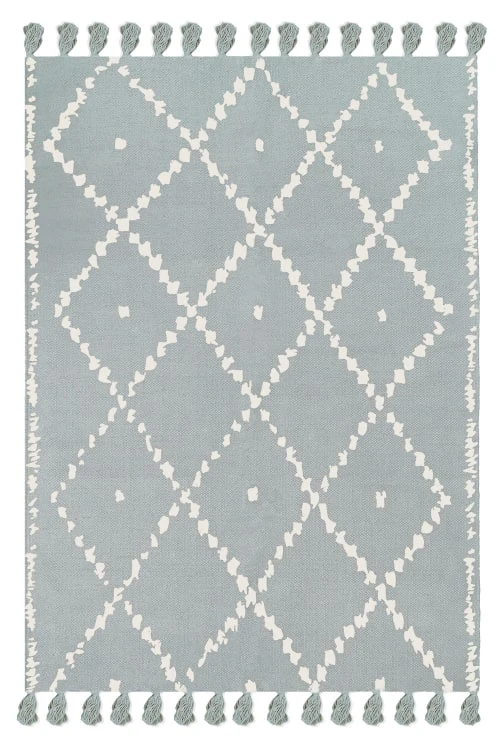 AFK Living Tapis De Style Berbère Bleu 100x140 3 AFK Living Tapis De Style Berbère Bleu 100x140