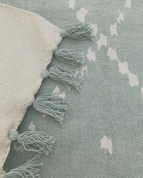 AFK Living Tapis De Style Berbère Bleu 100x140 5 AFK Living Tapis De Style Berbère Bleu 100x140 – Image 3