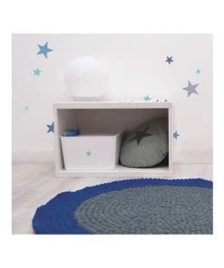 Lilipinso Tapis Design En Laine Feutrée Bleu -Boutique KidKraft tapis design en laine feutree bleu 3