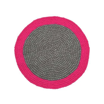 Lilipinso Tapis Design En Laine Feutrée Rouge 7 Lilipinso Tapis Design En Laine Feutrée Rouge – Image 5