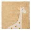 Noukie's Tapis Duveteux Bio Ocre Girafe 120 X 120cm -Boutique KidKraft tapis duveteux bio ocre girafe 120 x 120cm