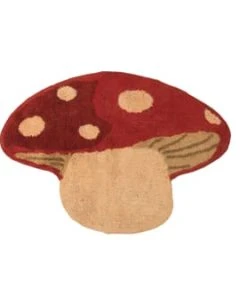 RNT By Really Nice Things Tapis En Coton En Forme De Champignon 80x120