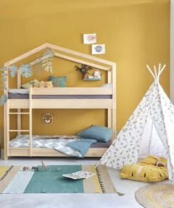 Maisons Du Monde Tapis En Coton Et Jute Tissés Imprimé Bayadère à Pompons 120x180 -Boutique KidKraft tapis en coton et jute tisses imprime bayadere a pompons 120x180 1000 3 36 206553 6