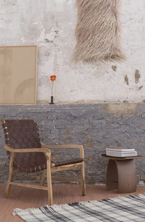 RNT By Really Nice Things Tapis En Coton Et Laine à Motif Carreaux 120x170 5 RNT By Really Nice Things Tapis En Coton Et Laine à Motif Carreaux 120x170 – Image 3