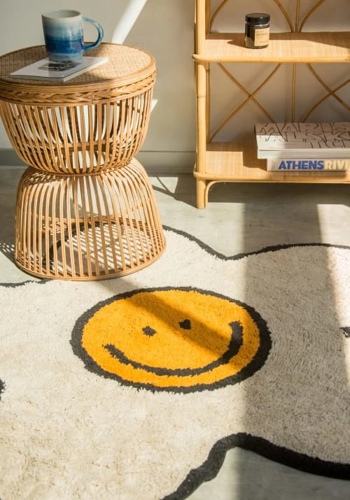 RNT By Really Nice Things Tapis En Coton Marguerite Souriante 140 4 RNT By Really Nice Things Tapis En Coton Marguerite Souriante 140 – Image 2