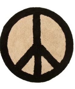 RNT By Really Nice Things Tapis En Coton Symbole Paix 140
