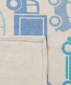 Beliani Tapis En Tissu Bleu 90x60cm 11 Beliani Tapis En Tissu Bleu 90x60cm -Boutique KidKraft tapis en tissu bleu 90x60cm 3