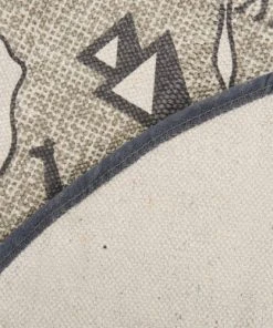 Beliani Tapis En Tissu Gris 120x120cm -Boutique KidKraft tapis en tissu gris 120x120cm 3