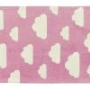Beliani Tapis En Tissu Rose 90x60cm 2 Beliani Tapis En Tissu Rose 90x60cm -Boutique KidKraft tapis en tissu rose 90x60cm