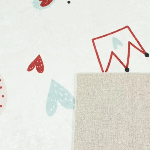 Nazar Tapis Enfant à Motifs Multicolore 80x150 5 Nazar Tapis Enfant à Motifs Multicolore 80x150 – Image 3