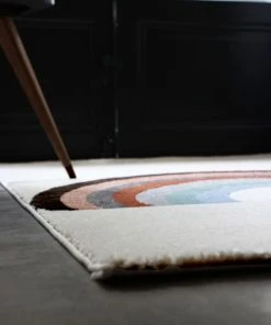 AFK Living Tapis Enfant Arc-en-ciel Multicolore 120x170 -Boutique KidKraft tapis enfant arc en ciel multicolore 120x170 3