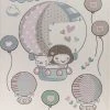 Surya Tapis Enfant - Ballons Sympathiques - Beige Et Rose - 160x213cm -Boutique KidKraft tapis enfant ballons sympathiques beige et rose 160x213cm
