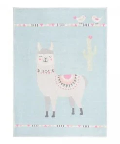 Un Amour De Tapis Tapis Enfant Bleu 120x170